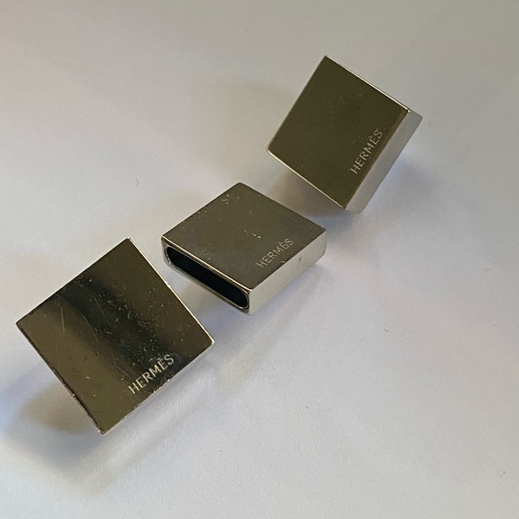 HERMES Medor Set of 3 Twilly rings - Picture 7 of 8